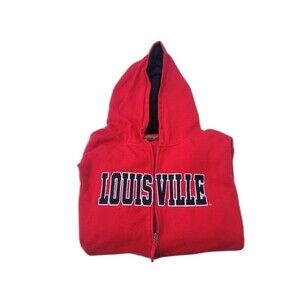 Vtg Y2k Louisville Cardinals Zip hoodie college
